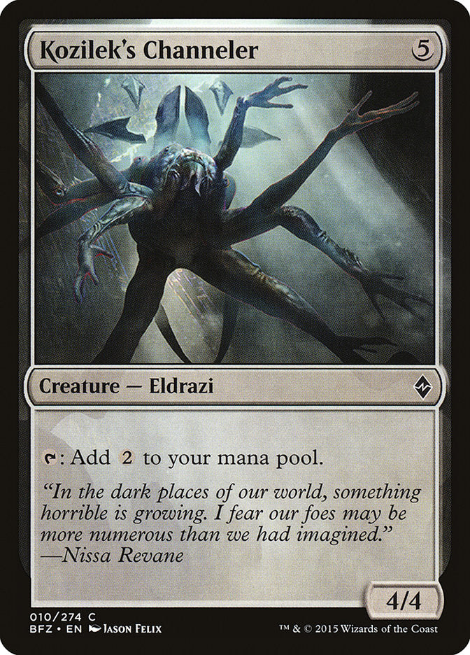Kozilek's Channeler [Battle for Zendikar] (BFZ 10)