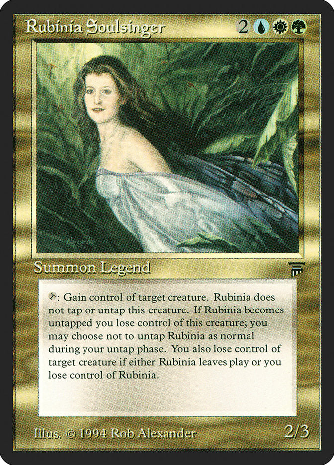 Rubinia Soulsinger [Legends] (LEG 256)