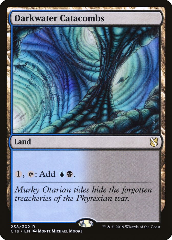 Darkwater Catacombs [Commander 2019] (C19 238)