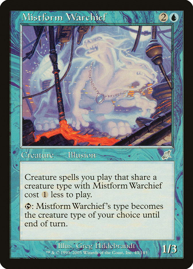 Mistform Warchief [Scourge] (SCG 43)