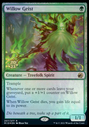 Willow Geist [Innistrad: Midnight Hunt Prerelease Promos] (PMID 207)