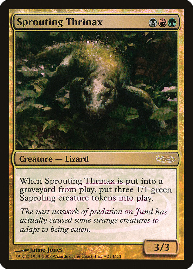 Sprouting Thrinax [Wizards Play Network 2008] (PWPN 21)