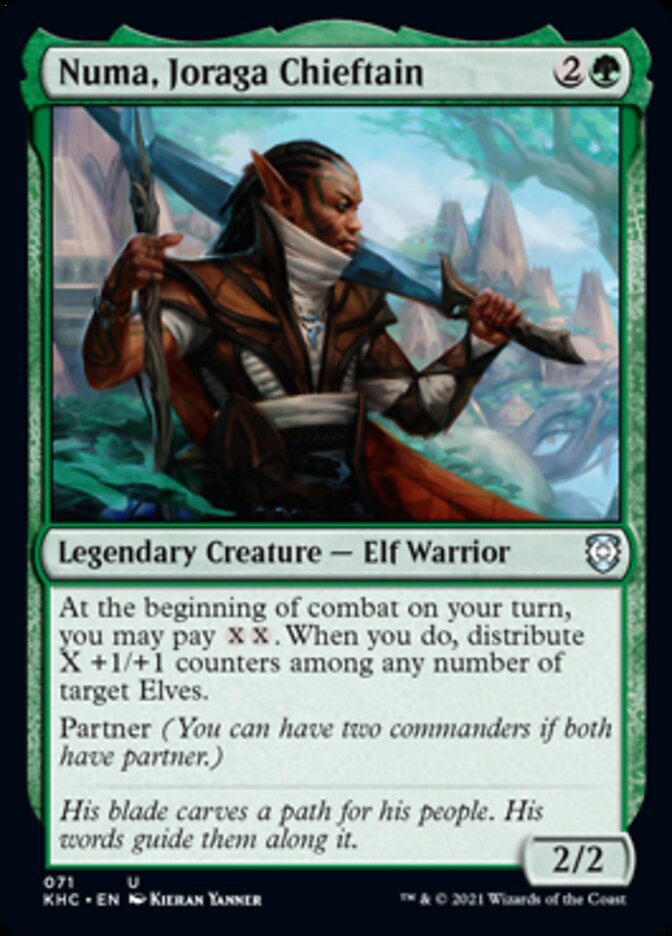 Numa, Joraga Chieftain [Kaldheim Commander] (KHC 71)