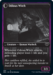Ragged Recluse // Odious Witch [Innistrad: Double Feature] (DBL 394)