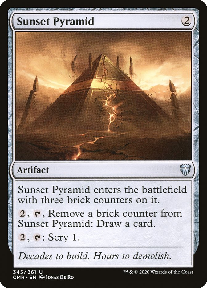 Sunset Pyramid [Commander Legends] (CMR 345)
