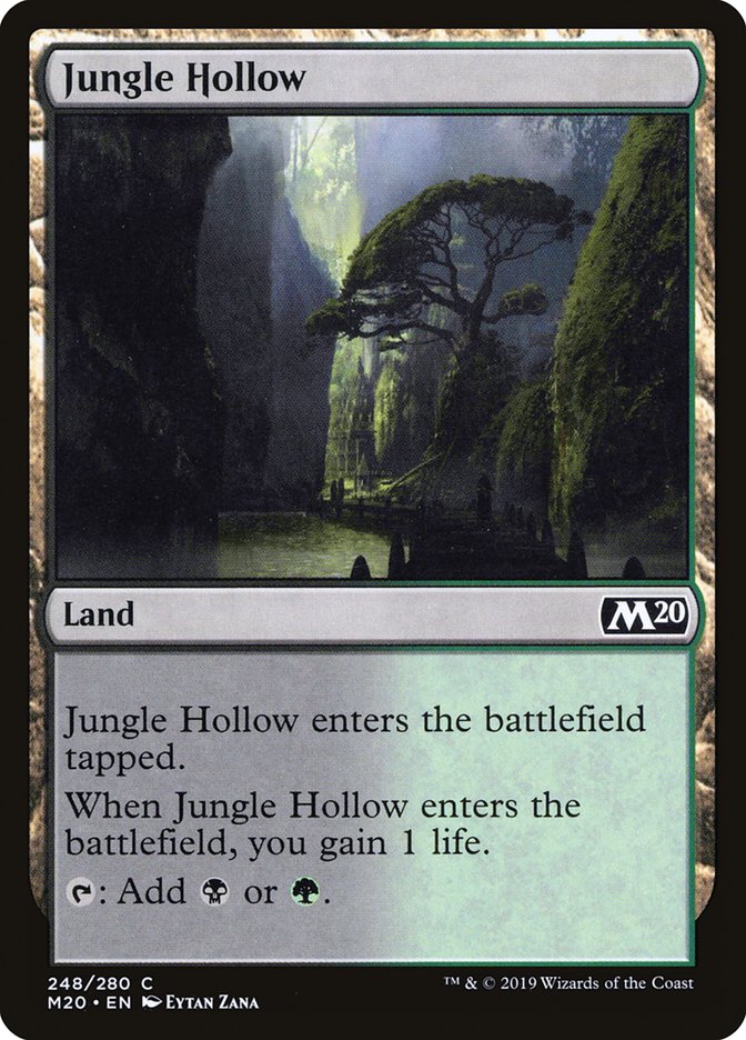 Jungle Hollow [Core Set 2020] (M20 248)