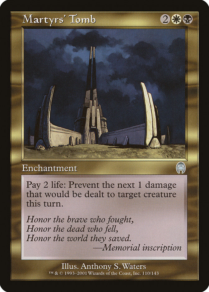 Martyrs' Tomb [Apocalypse] (APC 110)