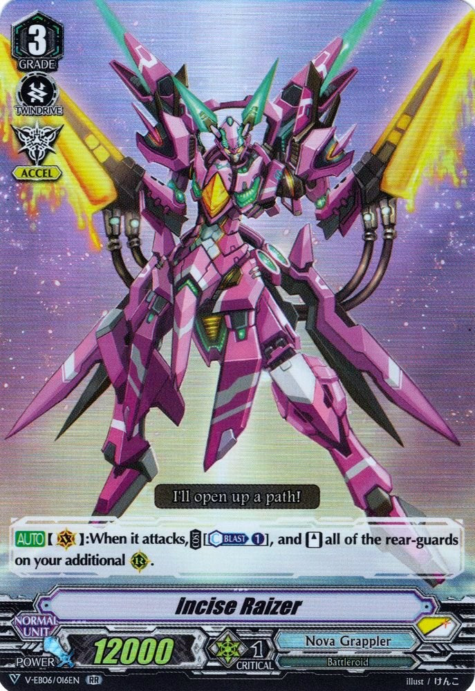 Incise Raizer (V-EB06/016EN) [Light of Salvation, Logic of Destruction]