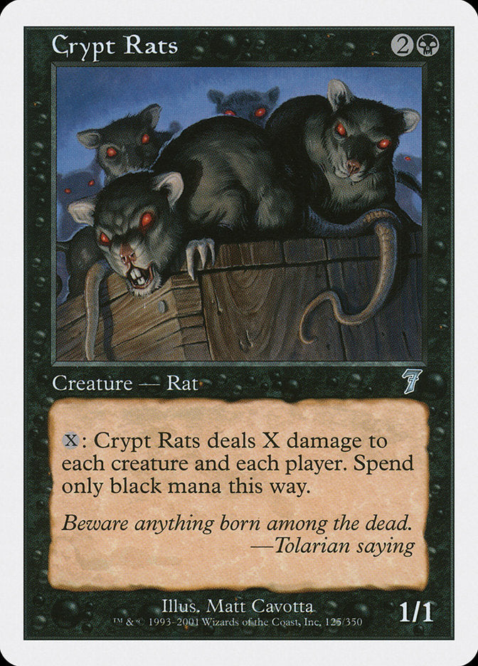 Crypt Rats [Seventh Edition] (7ED 125)