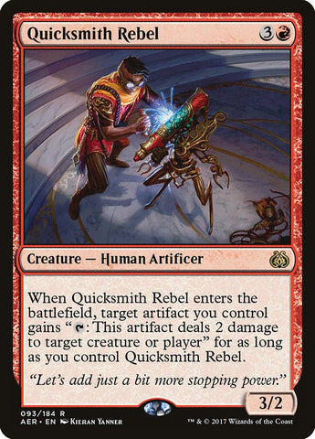 Quicksmith Rebel [Aether Revolt] (AER 93)