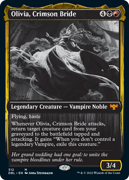 Olivia, Crimson Bride [Innistrad: Double Feature] (DBL 512)