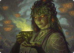 Dina, Soul Steeper Art Card [Strixhaven: School of Mages Art Series] (ASTX 23)