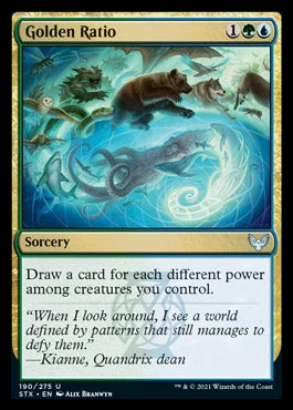 Golden Ratio [Strixhaven: School of Mages] (STX 190)
