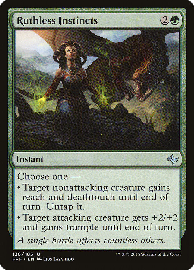 Ruthless Instincts [Fate Reforged] (FRF 136)