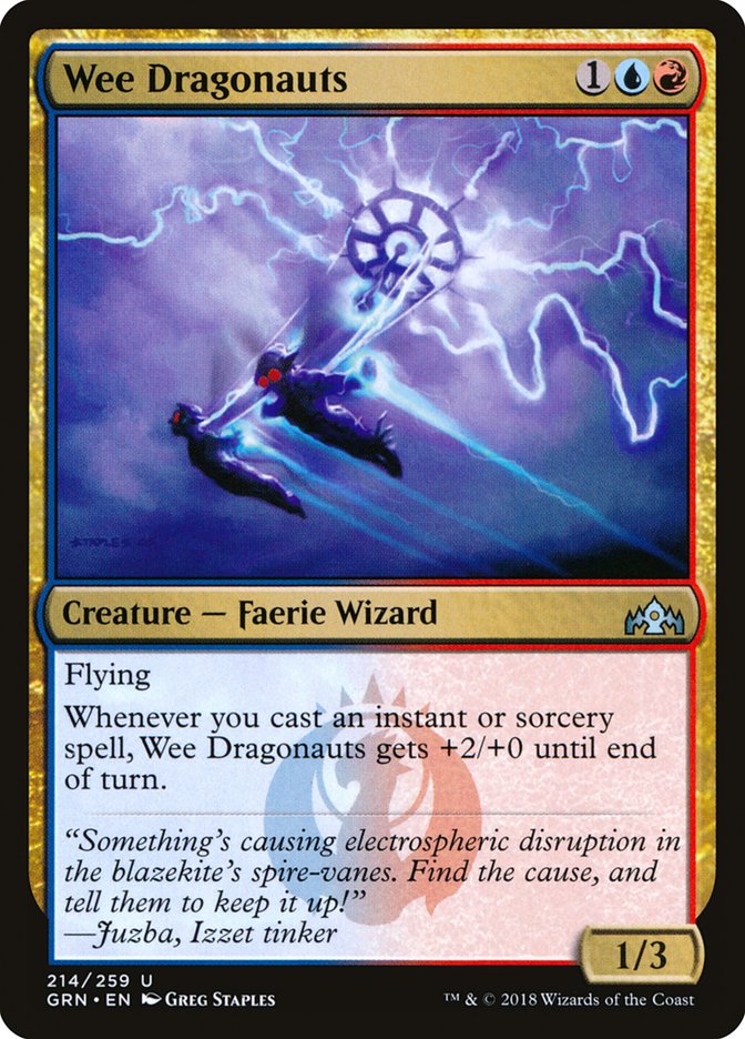 Wee Dragonauts [Guilds of Ravnica] (GRN 214)