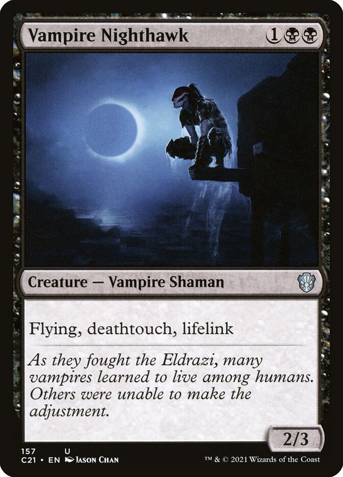 Vampire Nighthawk [Commander 2021] (C21 157)