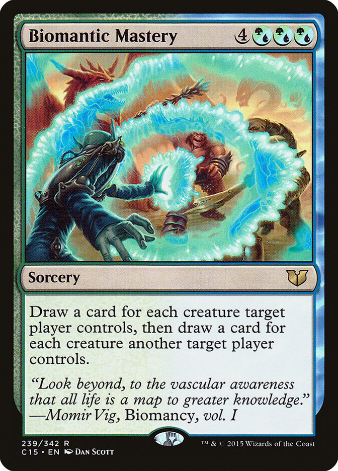 Biomantic Mastery [Commander 2015] (C15 239)