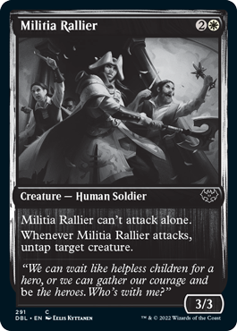 Militia Rallier [Innistrad: Double Feature] (DBL 291)