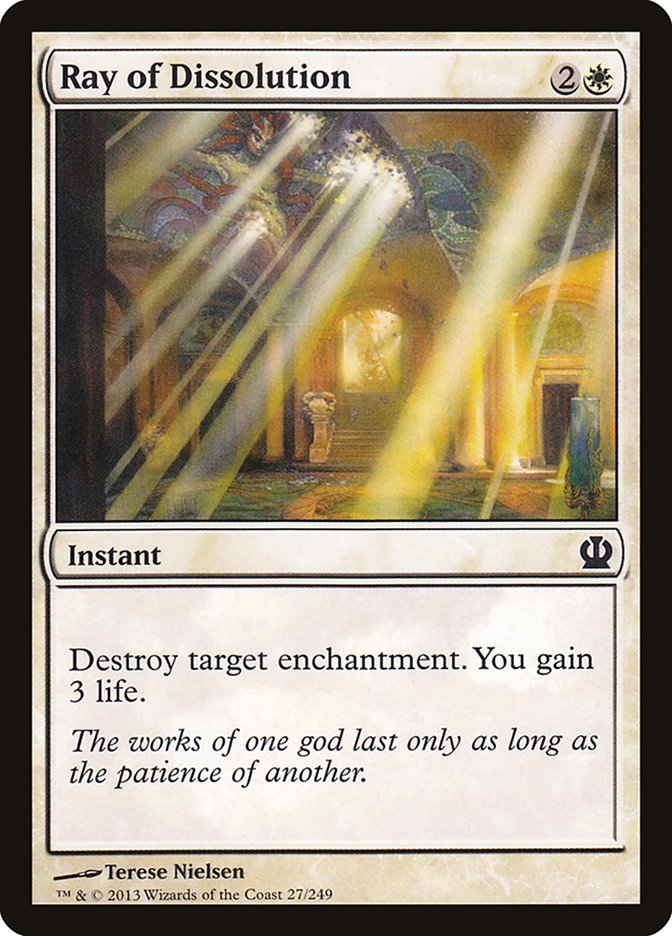 Ray of Dissolution [Theros] (THS 27)