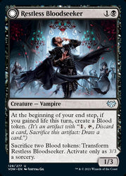 Restless Bloodseeker // Bloodsoaked Reveler [Innistrad: Crimson Vow] (VOW 128)