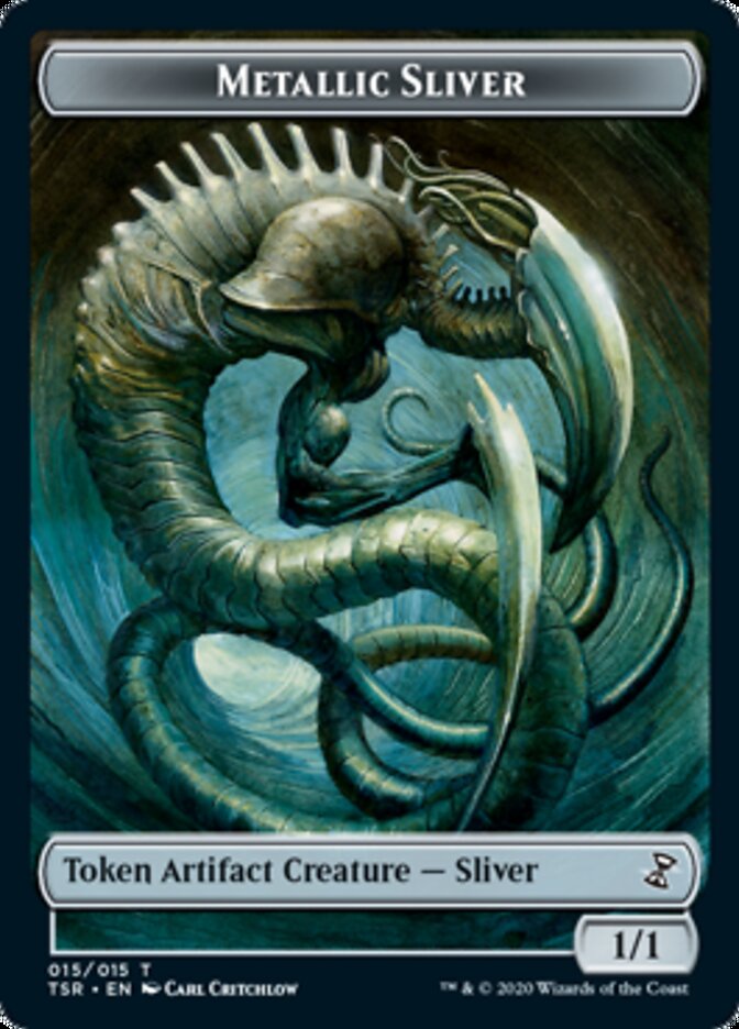 Metallic Sliver [Time Spiral Remastered Tokens] (TTSR 15)