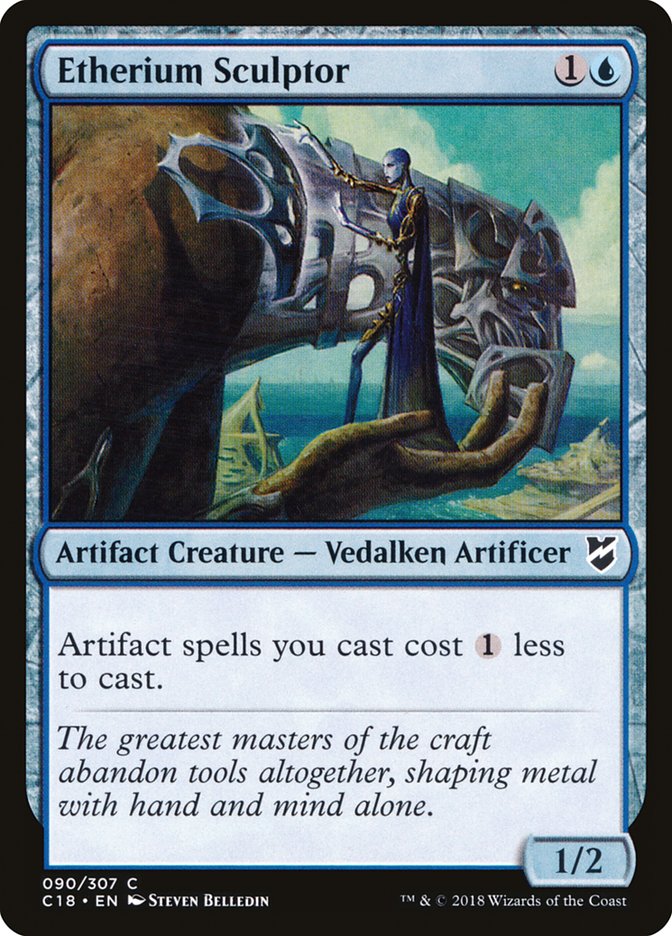 Etherium Sculptor [Commander 2018] (C18 90)