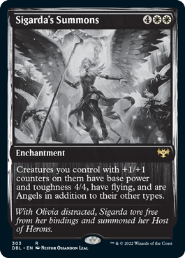 Sigarda's Summons [Innistrad: Double Feature] (DBL 303)