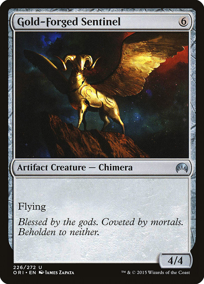 Gold-Forged Sentinel [Magic Origins] (ORI 226)