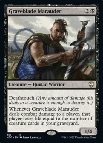 Graveblade Marauder [Streets of New Capenna Commander] (NCC 251)