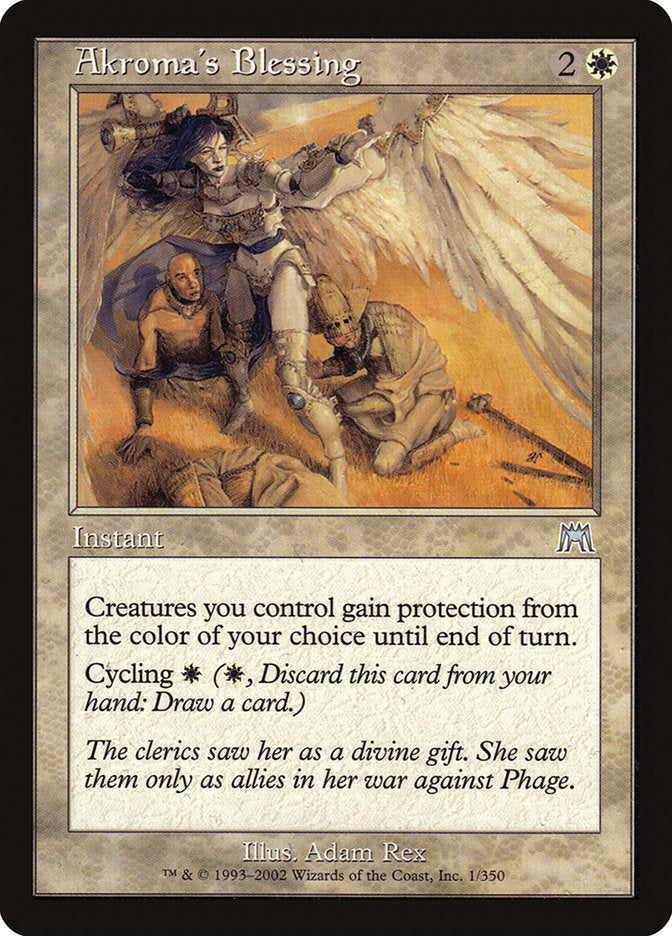 Akroma's Blessing [Onslaught] (ONS 1)