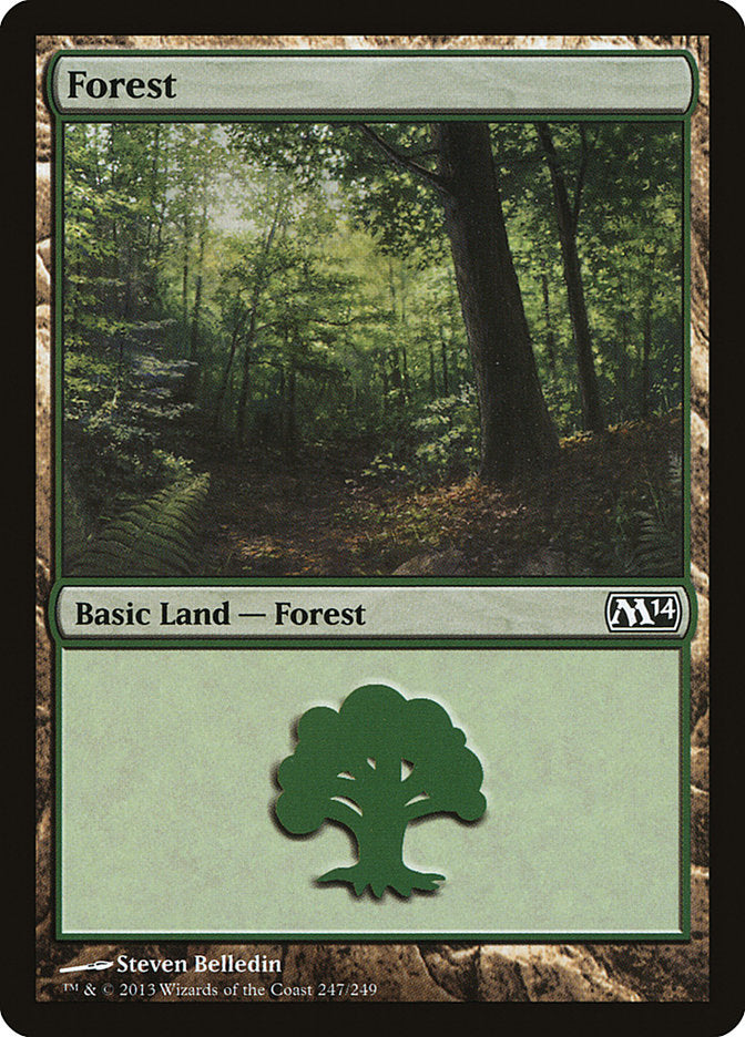 Forest (#247) [Magic 2014] (M14 247)
