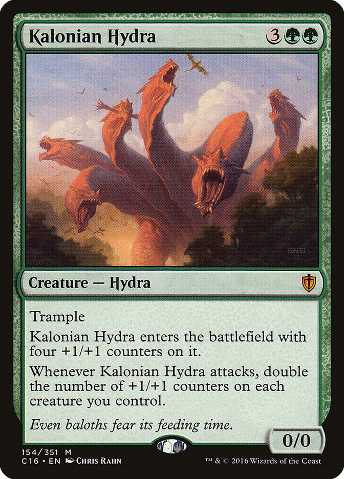 Kalonian Hydra [Commander 2016] (C16 154)