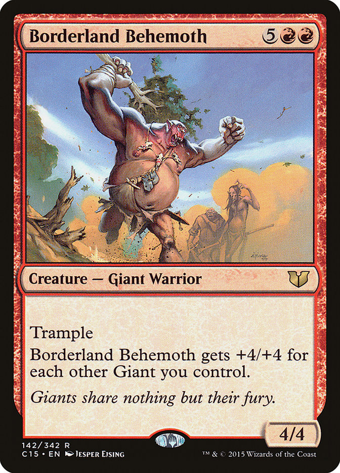 Borderland Behemoth [Commander 2015] (C15 142)