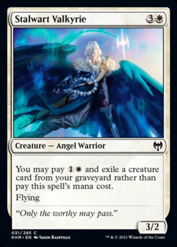 Stalwart Valkyrie [Kaldheim] (KHM 31)