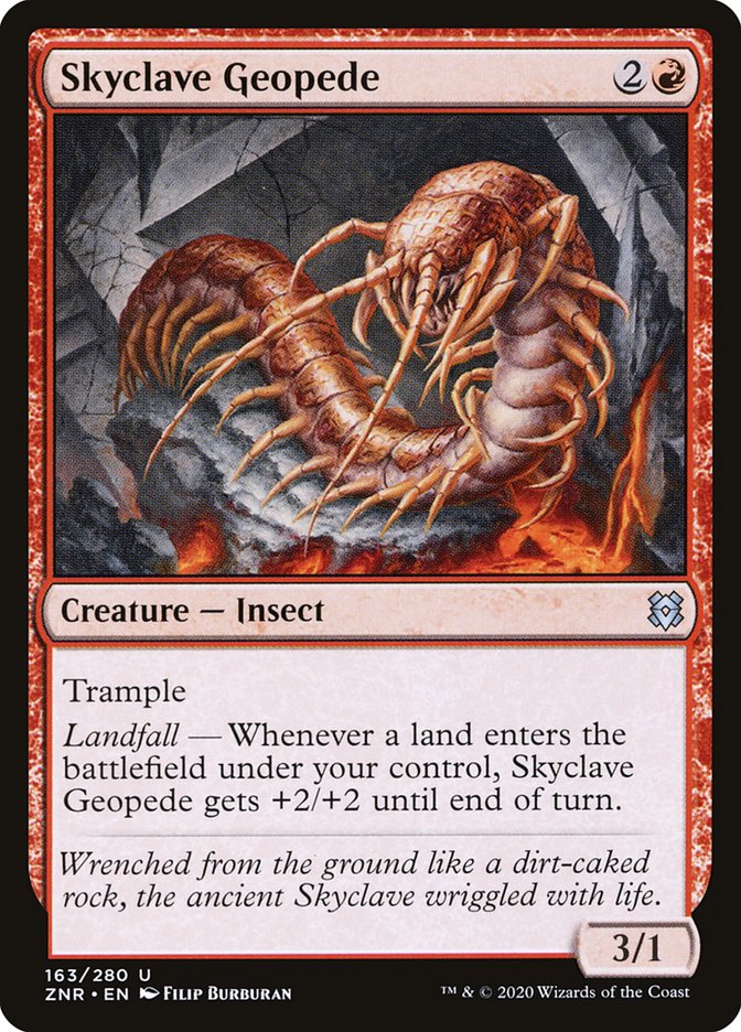 Skyclave Geopede [Zendikar Rising] (ZNR 163)