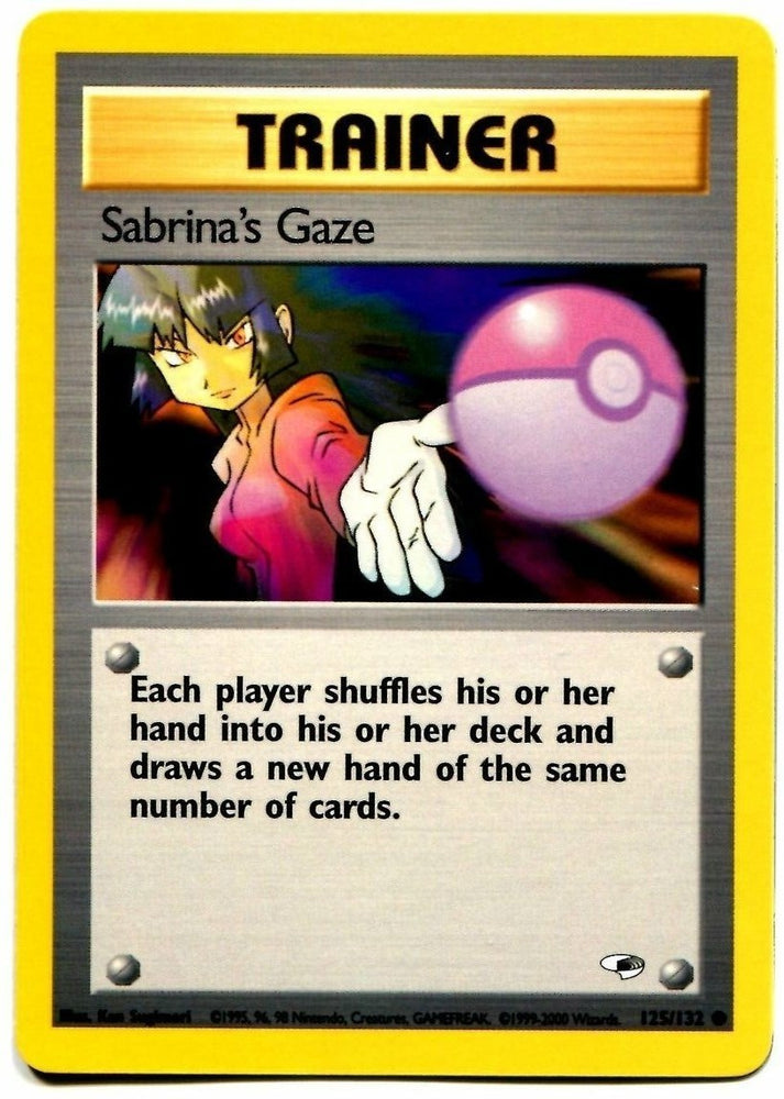 Sabrina's Gaze (125/132) [Gym Heroes]