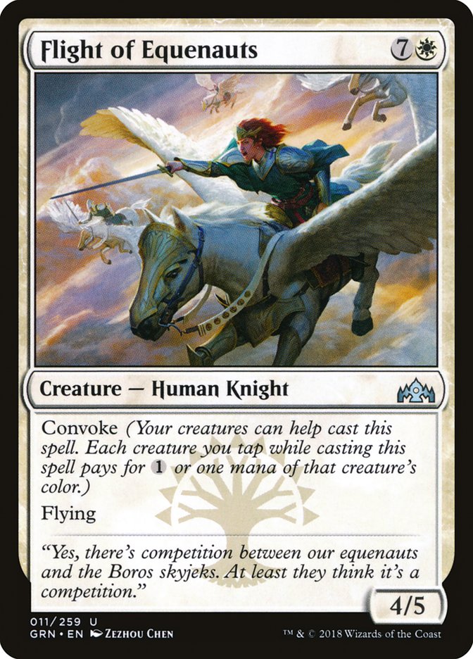 Flight of Equenauts [Guilds of Ravnica] (GRN 11)