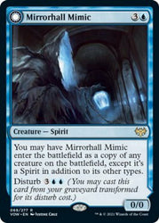 Mirrorhall Mimic // Ghastly Mimicry [Innistrad: Crimson Vow] (VOW 68)
