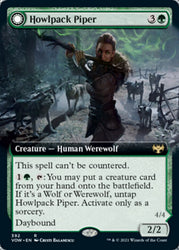 Howlpack Piper // Wildsong Howler (Extended) [Innistrad: Crimson Vow] (VOW 392)
