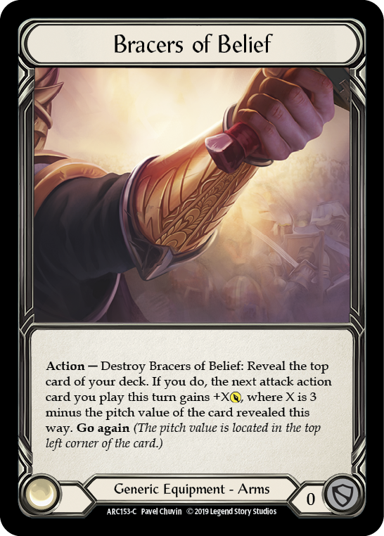 Bracers of Belief [ARC153-C] 1st Edition Normal