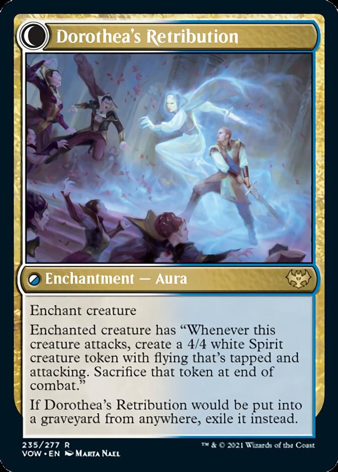 Dorothea, Vengeful Victim // Dorothea's Retribution [Innistrad: Crimson Vow] (VOW 235)
