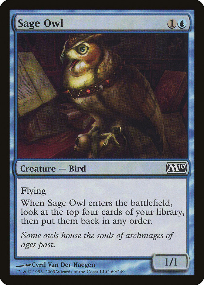 Sage Owl [Magic 2010] (M10 69)