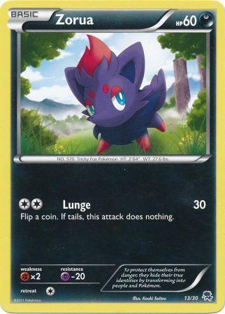 Zorua (13/30) [Black & White: Trainer Kit]