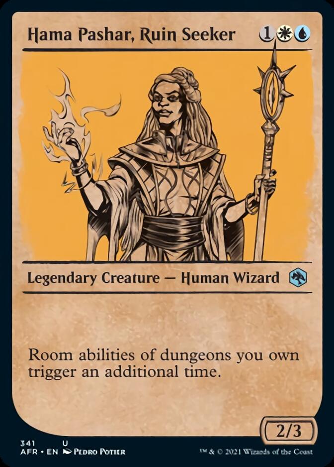 Hama Pashar, Ruin Seeker (Showcase) [Dungeons & Dragons: Adventures in the Forgotten Realms] (AFR 341)