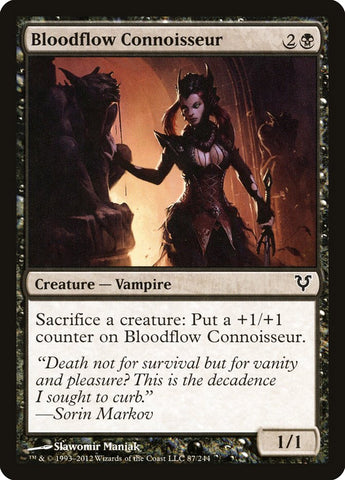 Bloodflow Connoisseur [Avacyn Restored] (AVR 87)