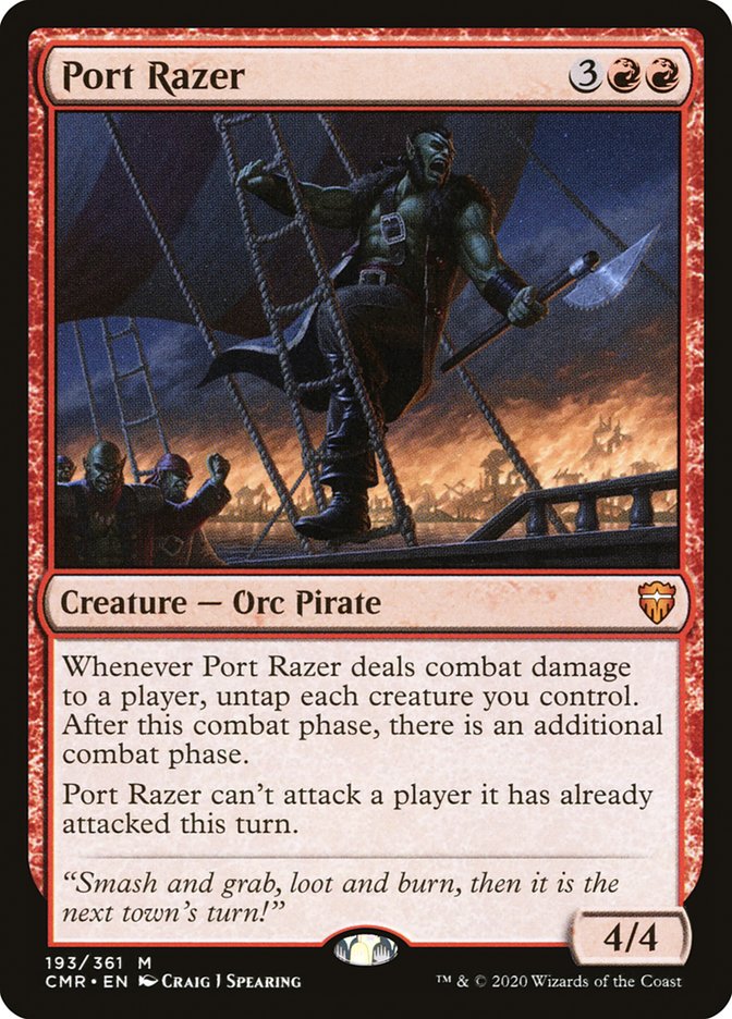 Port Razer [Commander Legends] (CMR 193)