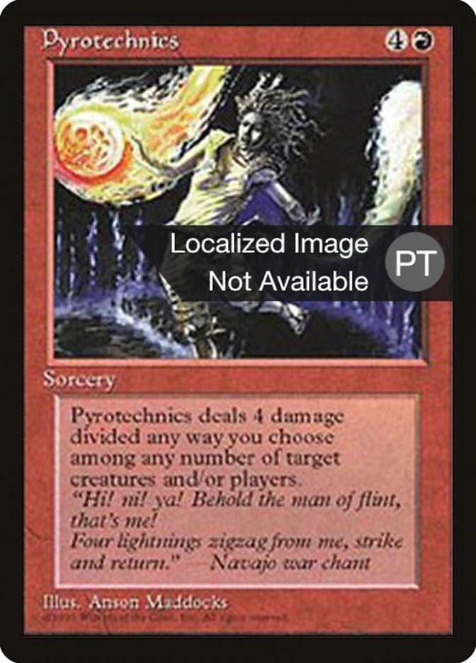 Pyrotechnics [Fourth Edition Foreign Black Border] (4BB 217)
