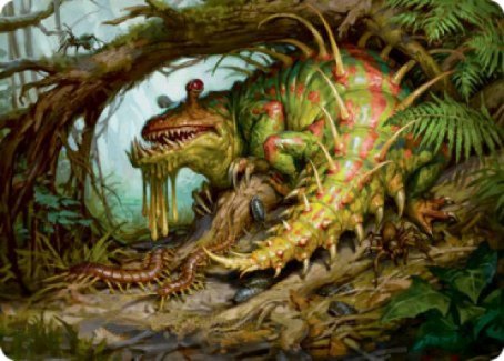 Blex, Vexing Pest Art Card [Strixhaven: School of Mages Art Series] (ASTX 22)