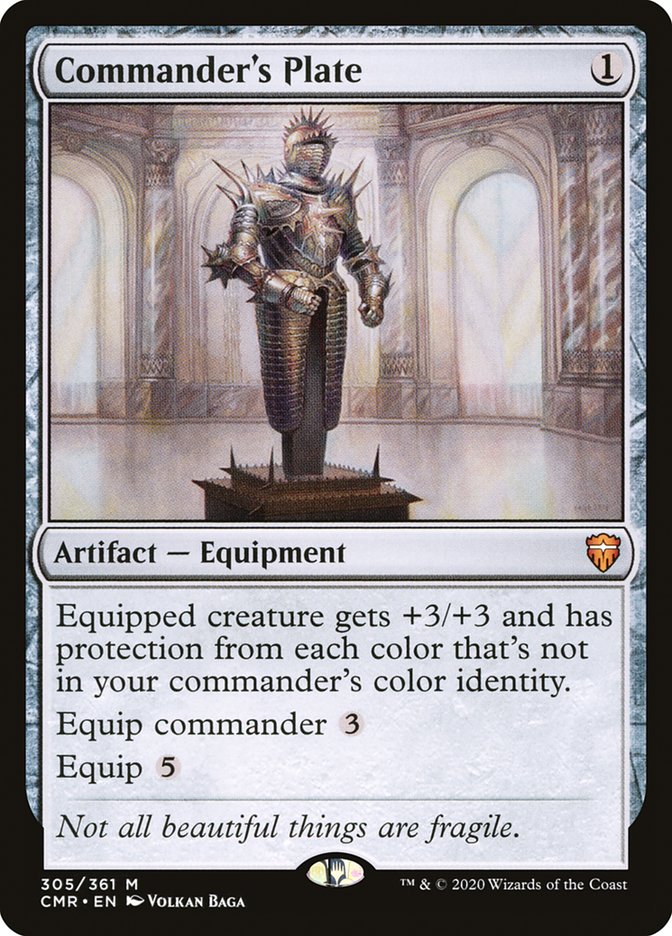 Commander's Plate [Commander Legends] (CMR 305)