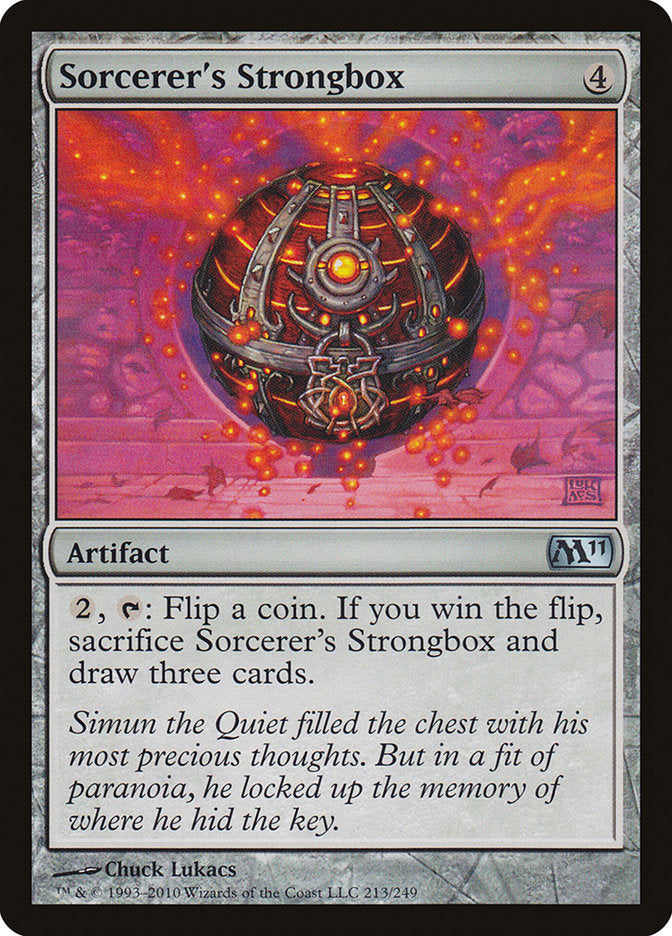 Sorcerer's Strongbox [Magic 2011] (M11 213)